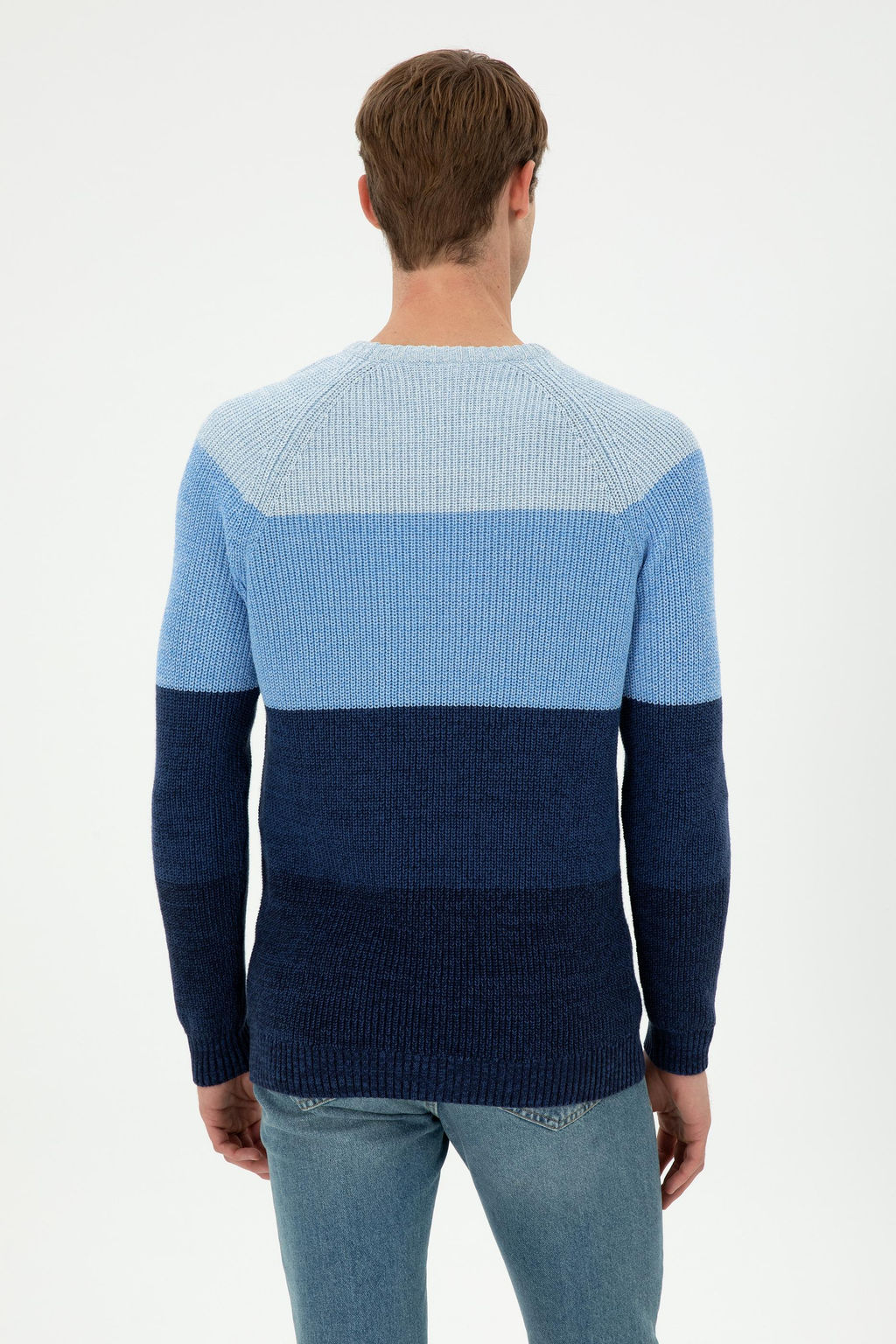 Мужской темно-синий свитер - U.s. polo assn фото 5