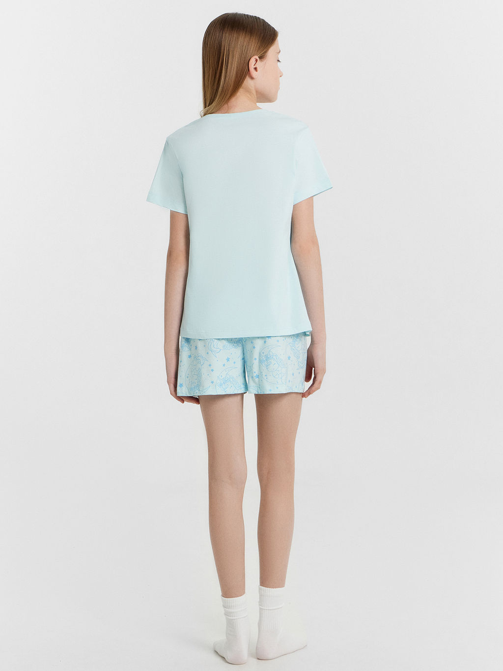 Комплект домашний для девочек голубой с единорогами - Mark formelle фото 3