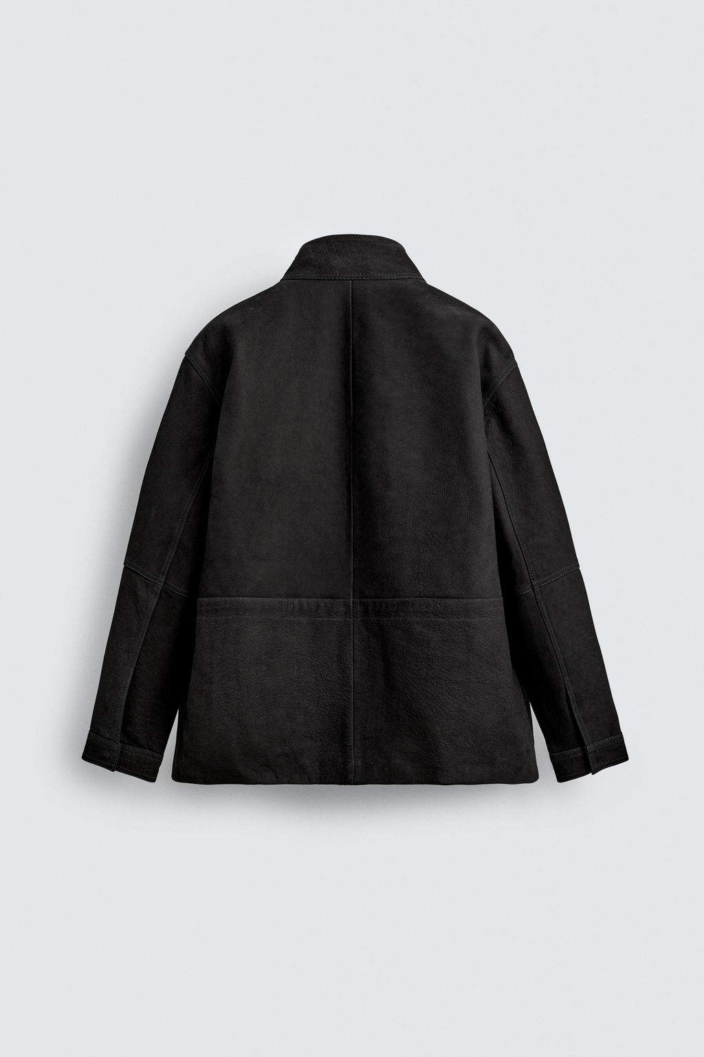 LEATHER RELAXED FIT PARKA - Zara фото 16