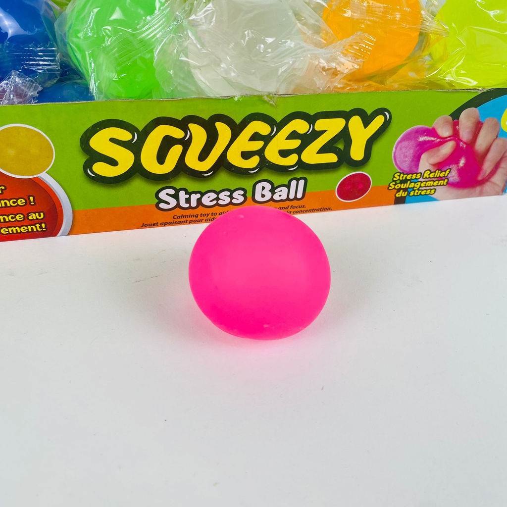Мякиш антистресс SQUEEZY - Stress Ball 24 шт в уп (арт. 10390) - Storyland фото 4