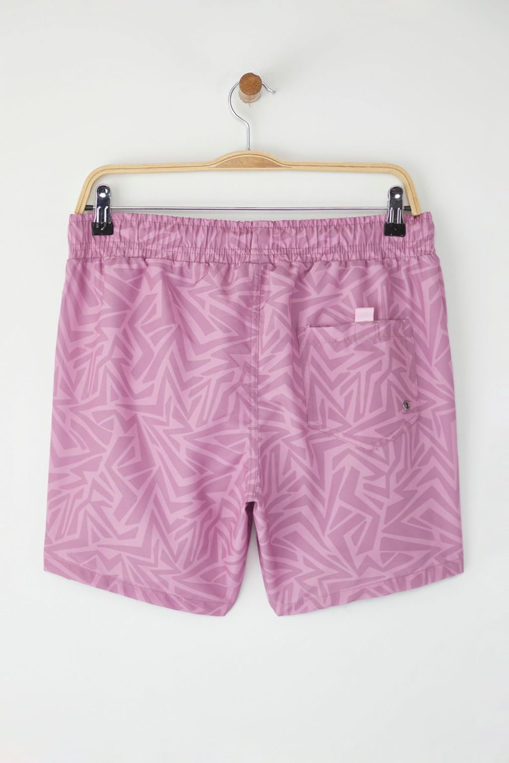 TRENDYOL MAN Mavi Standart Boy Geometrik Bask?l? Deniz Sortu TMNSS24DS00007 - Trendyolmilla фото 8