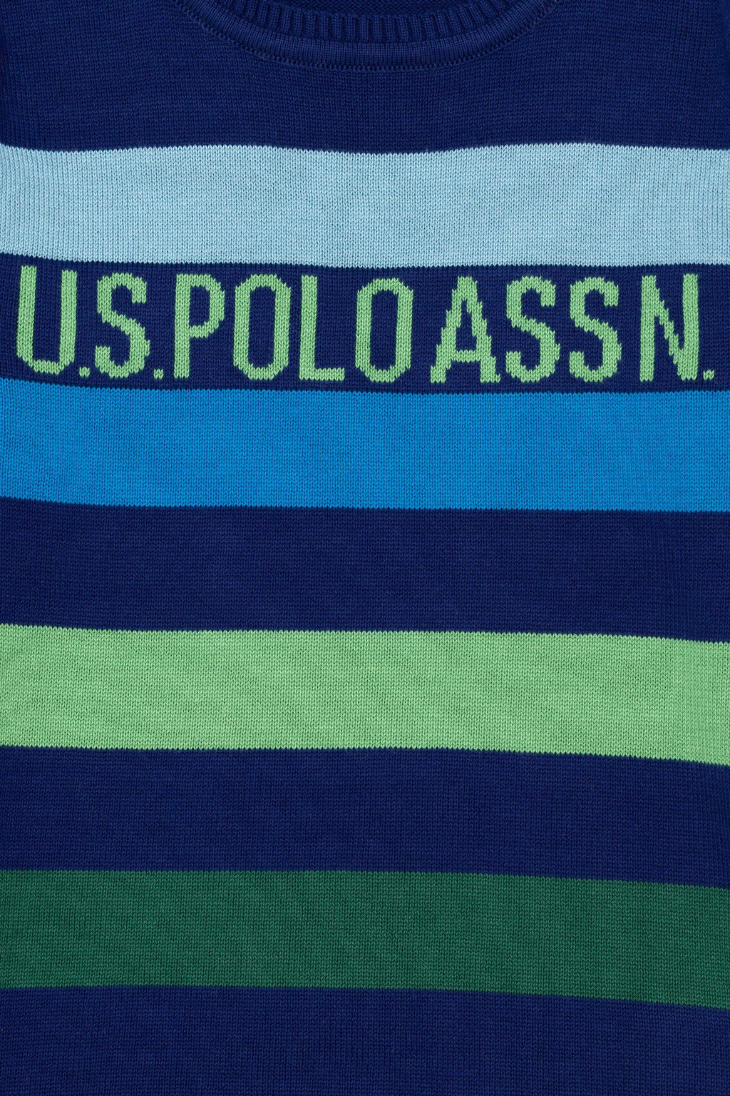 Темно-синий трикотажный свитер для мальчика - U.s. polo assn фото 12