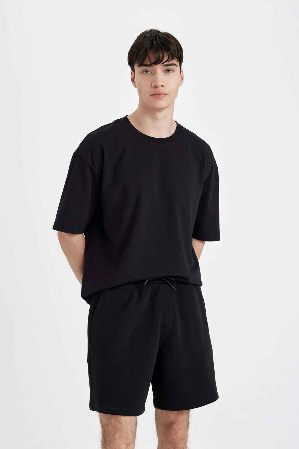 Regular Fit Duz Paca Cepli Basic Duz Sort - Defacto фото 2