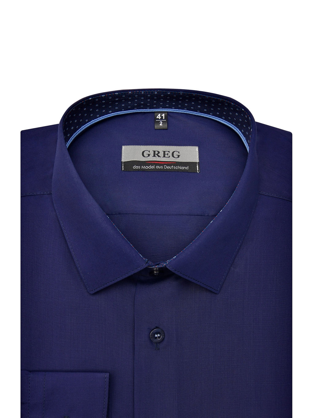Сорочка мужская длинный рукав GREG 240/237/0883/Z/1p  фото 3