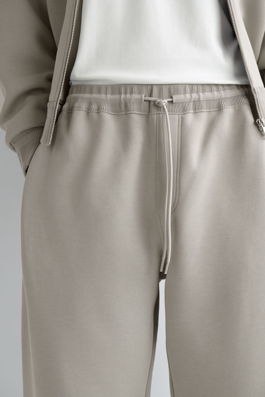 JOGGERS BARREL LEG OVERSIZE EN PIQU? DE ALGOD?N - H&m фото 5