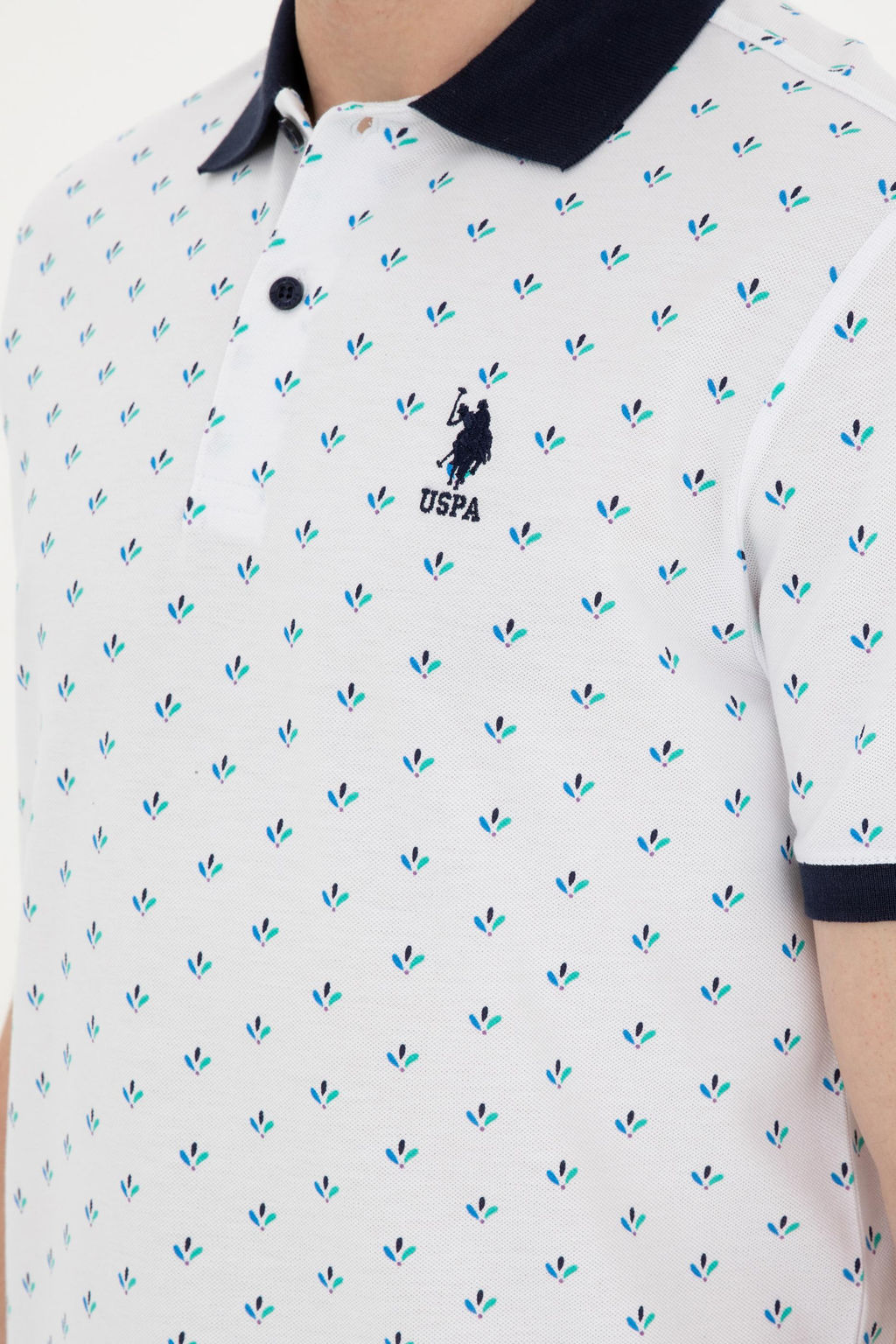 U. S. Polo Assn / Мужская белая футболка - U.s. polo assn фото 14