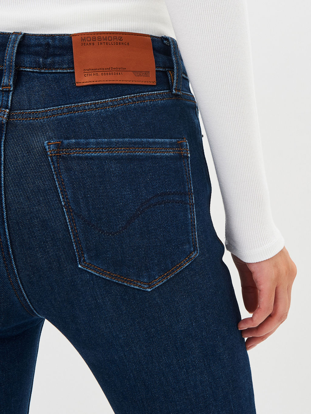 Утепленные Женские Джинсы Клеш Ут. Начёс - Mossmore фото 7