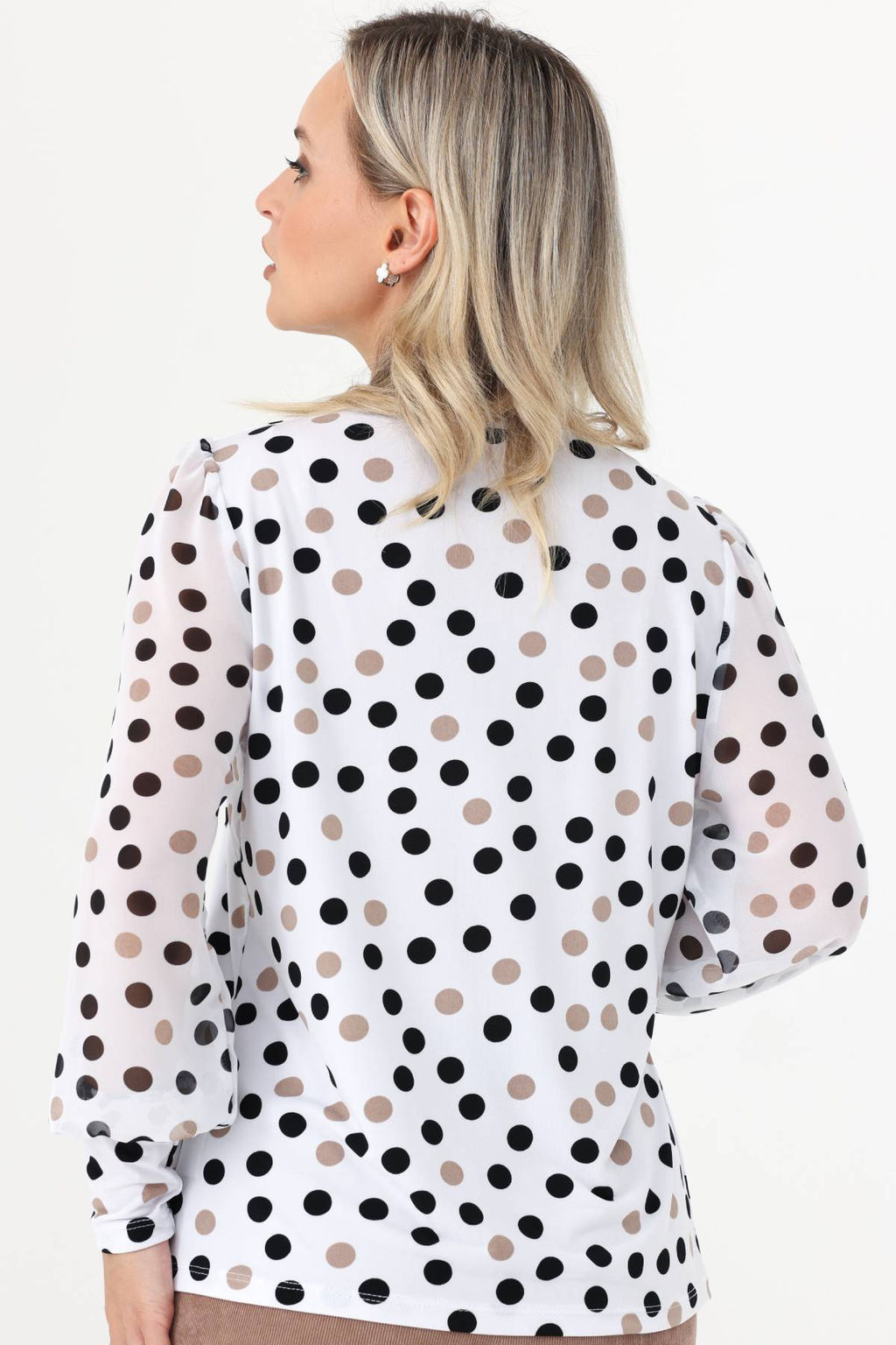 Блузка женская 7041/09/Белый - Rise фото 4