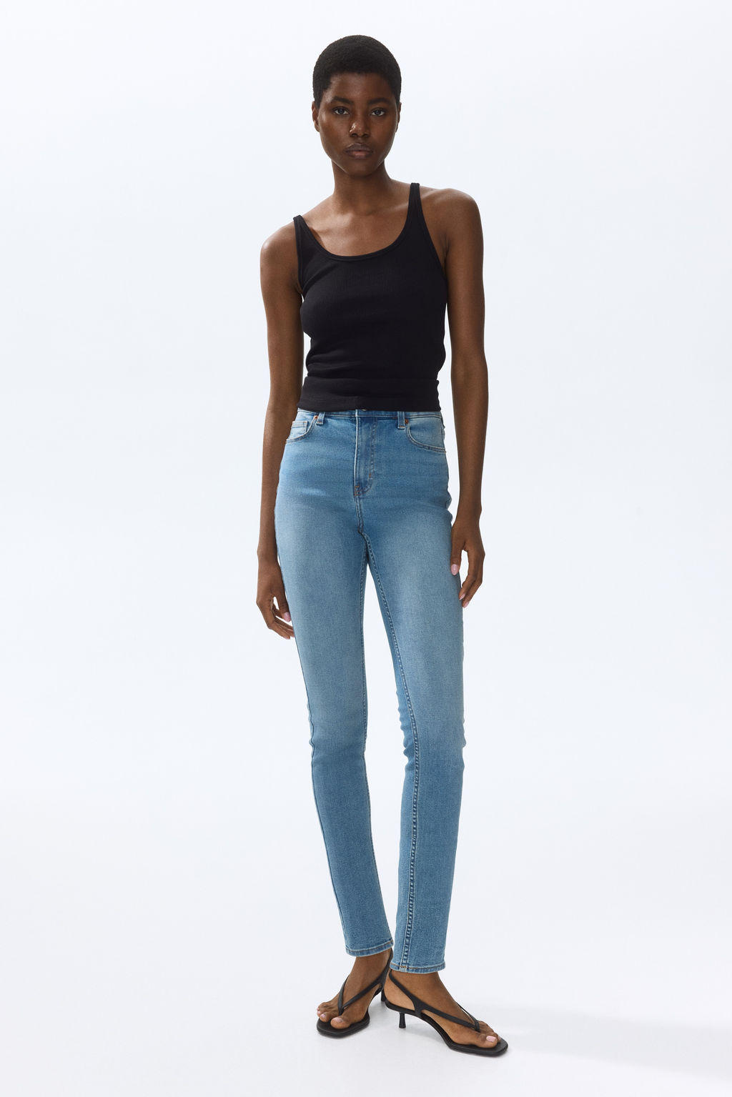 Skinny High Waist Jeans - H&m фото 6