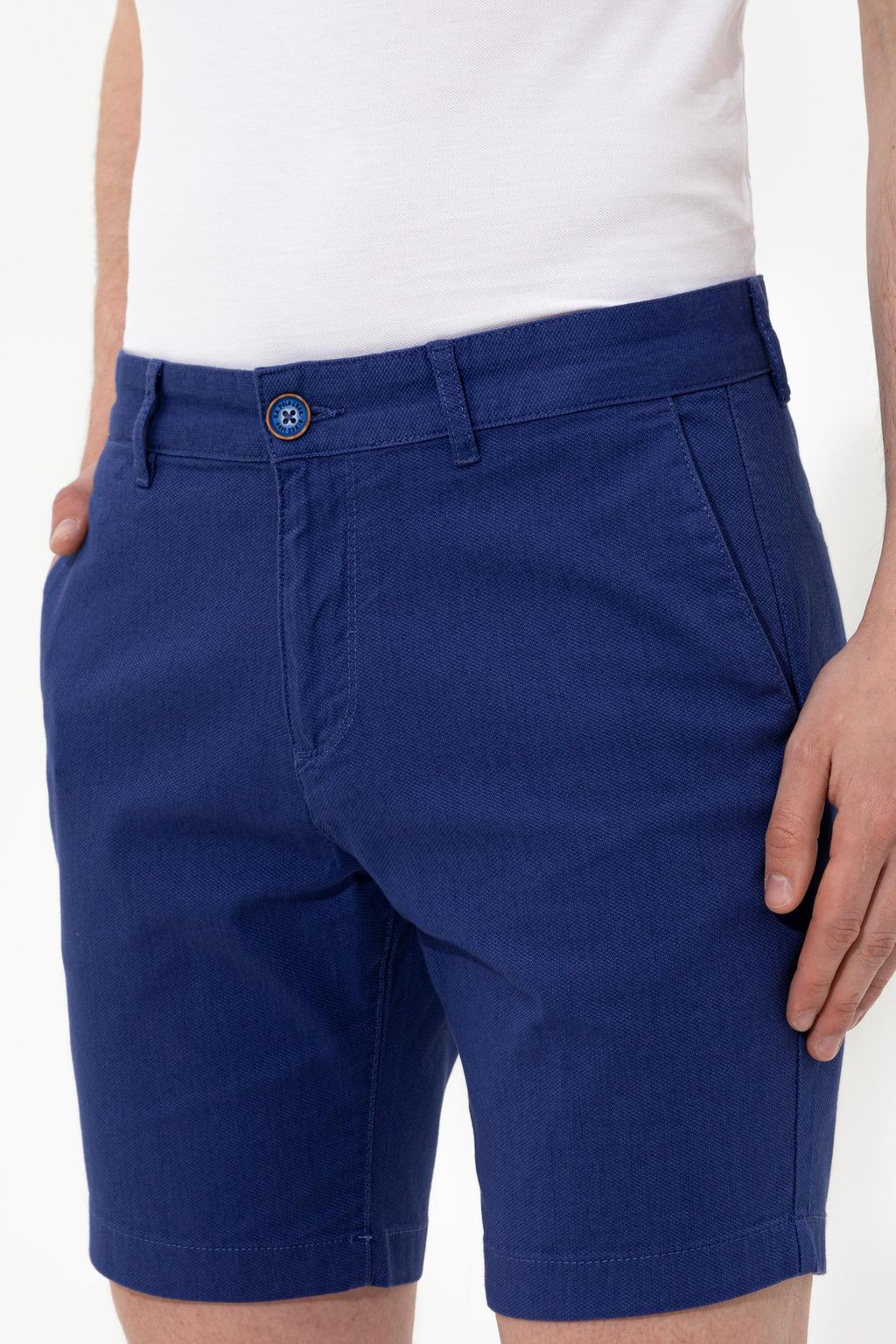 U. S. Polo Assn Мужские синие тканые шорты - U.s. polo assn фото 5