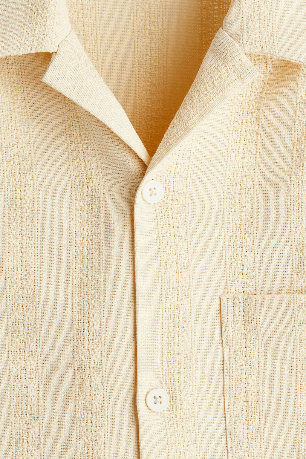 Camisa resort con textura Regular Fit - H&m фото 3