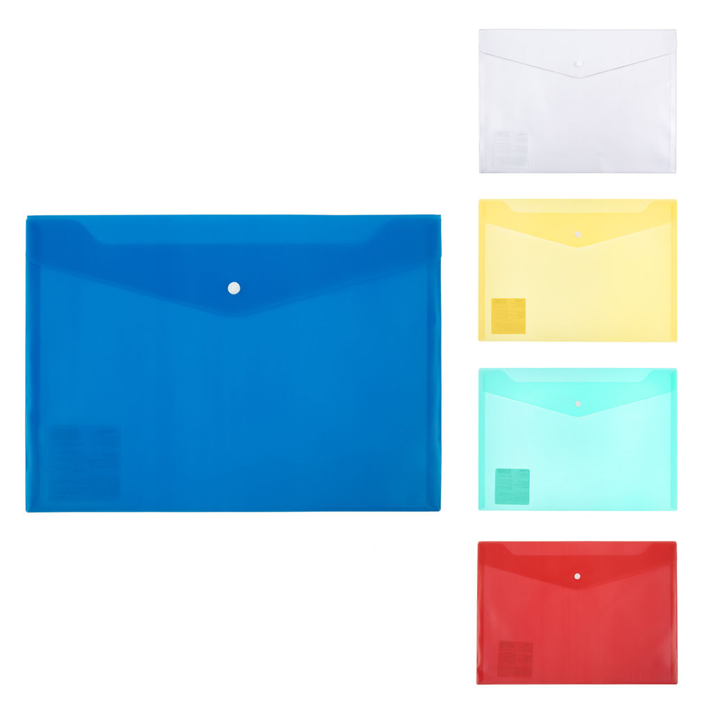 Expert Complete Classic Папка-конверт с кнопкой A4 120 мкм песок 20 шт. синий ЕС2111102