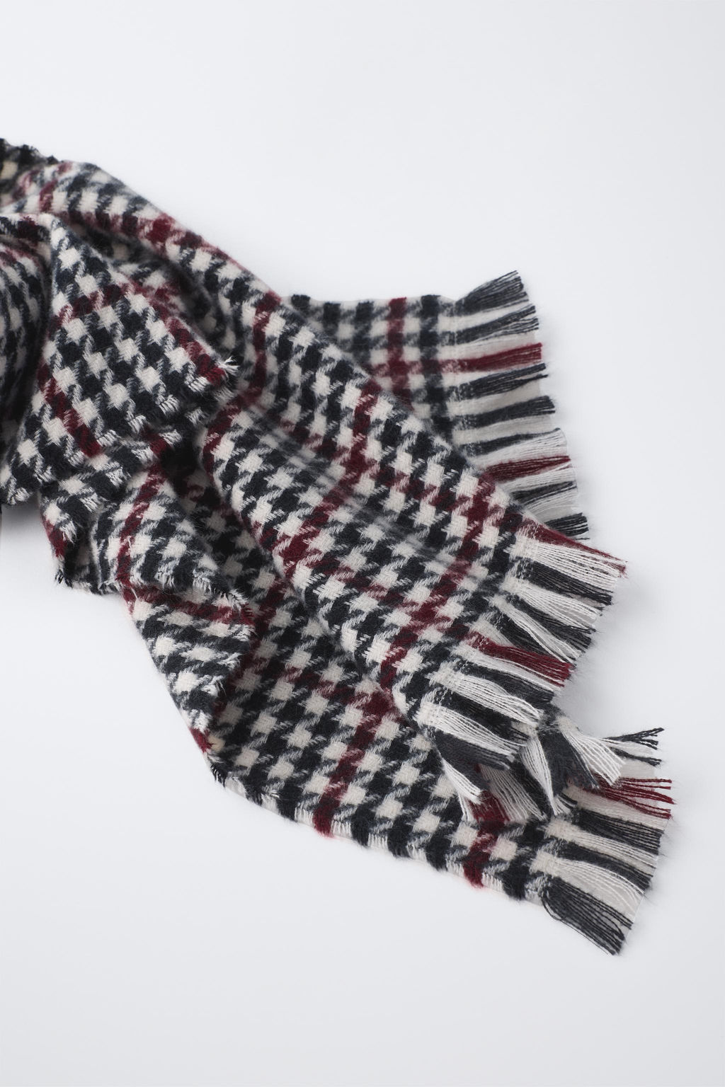 HOUNDSTOOTH SOFT-TOUCH SCARF - Zara фото 2