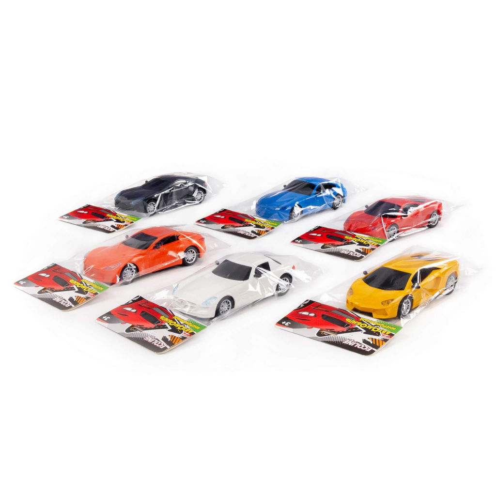 Автомобиль легковой инерционный (в пакете) (микс №2) - Полесье фото 6