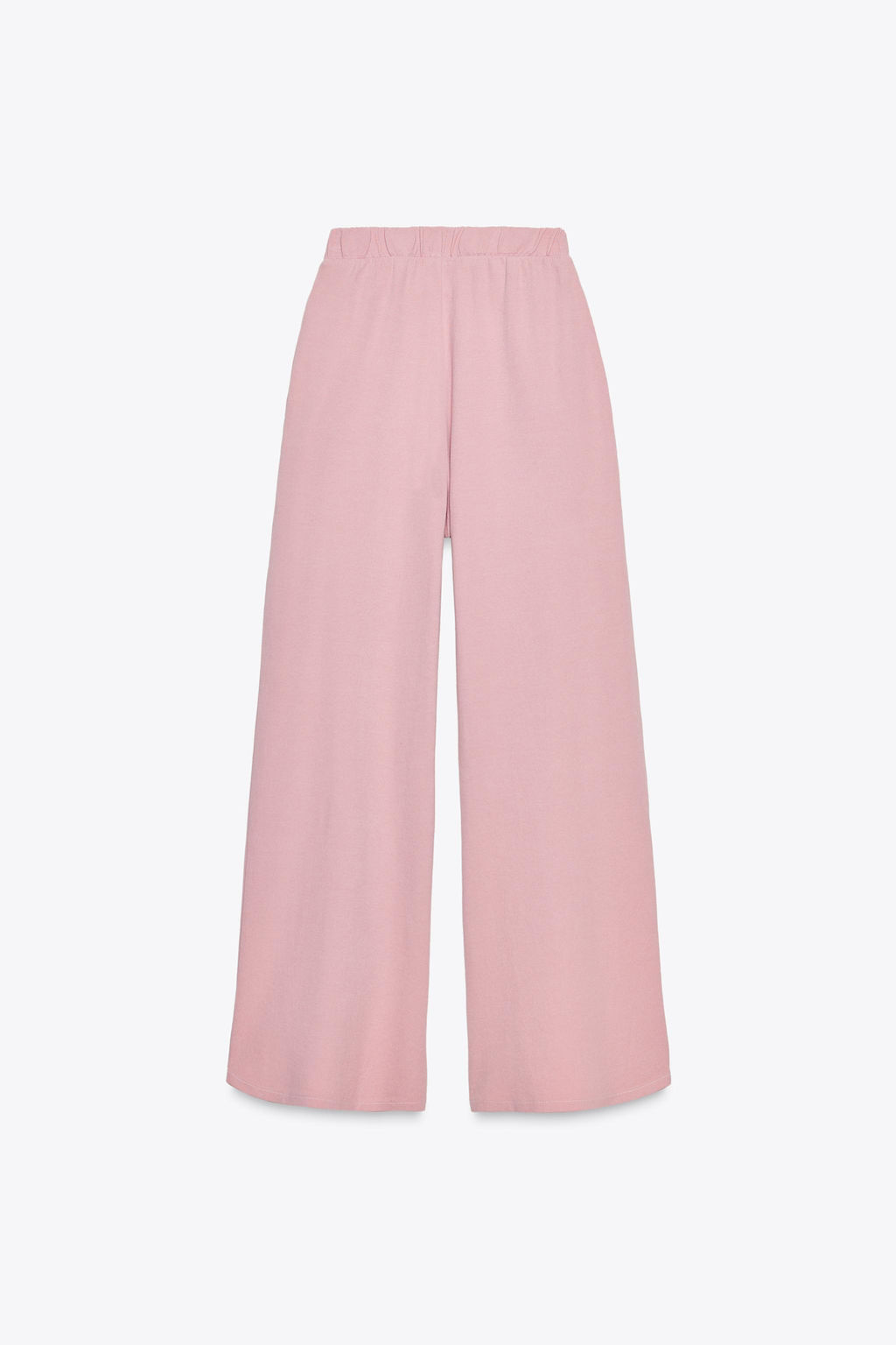 WASHED-EFFECT INTERLOCK TROUSERS - Zara фото 6