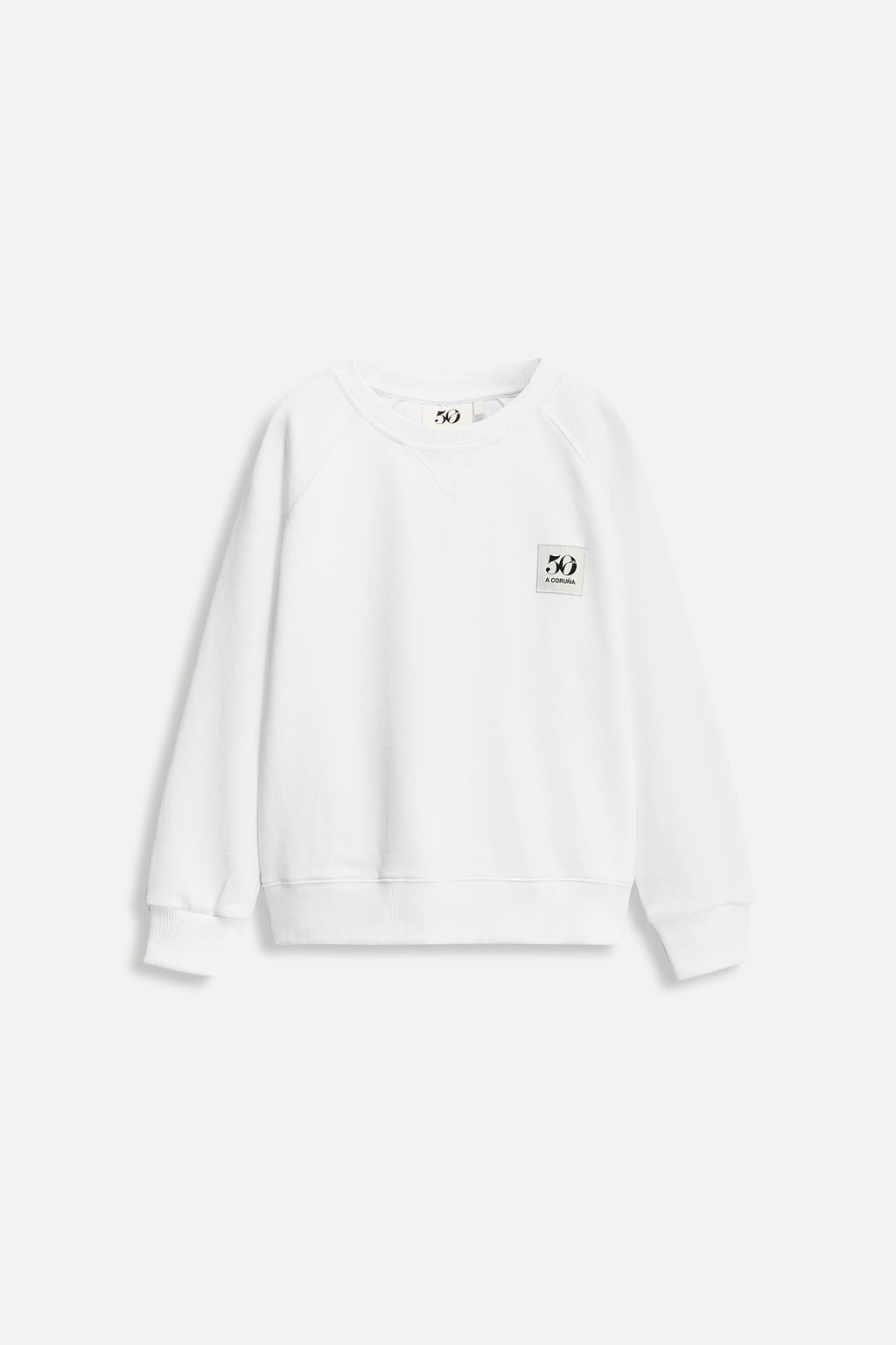 6-14 YEARS/ 50TH ANNIVERSARY LABEL POCKET SWEATSHIRT