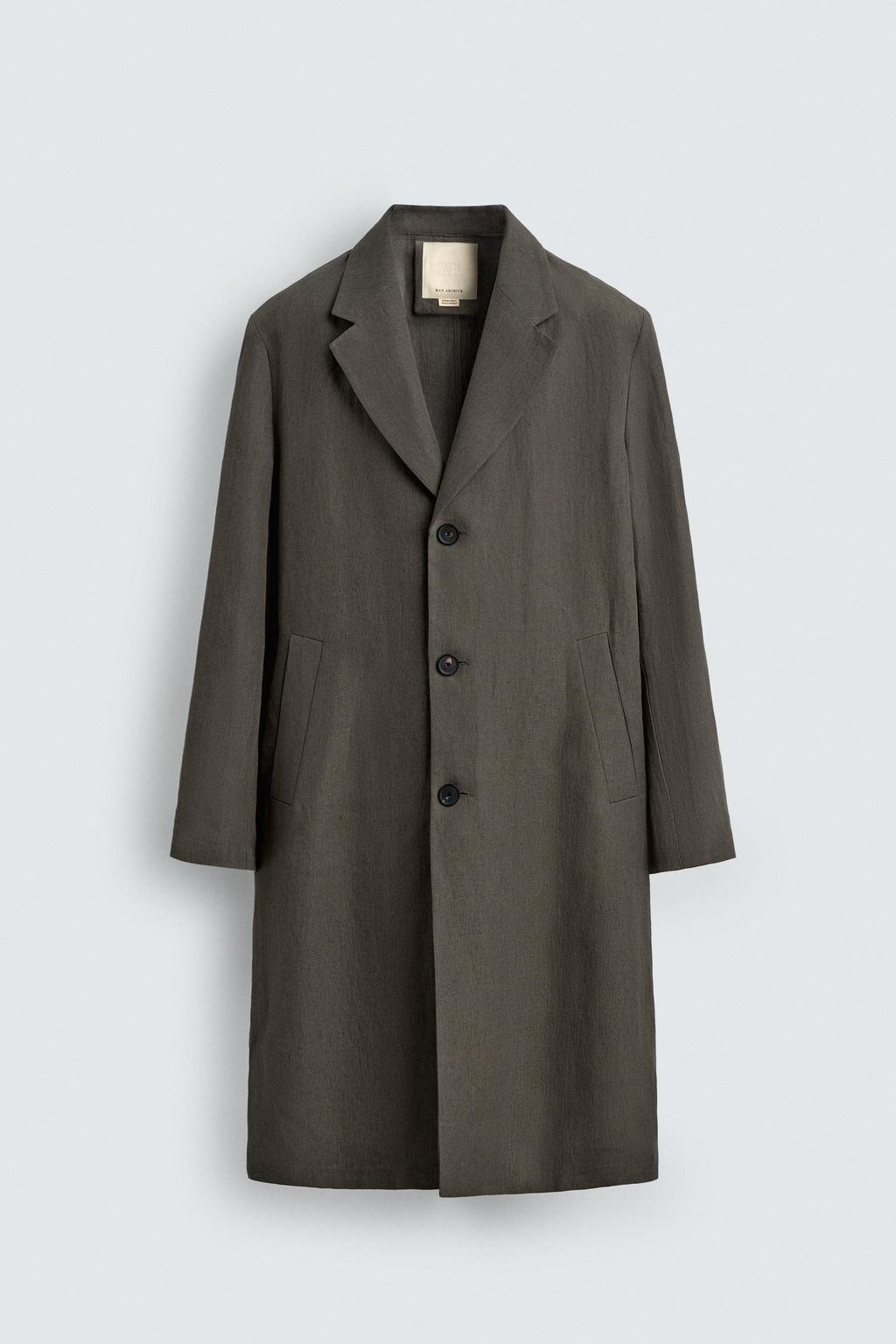 LEVITA 100% LINO LIMITED EDITION / Verde gris - Zara фото 8