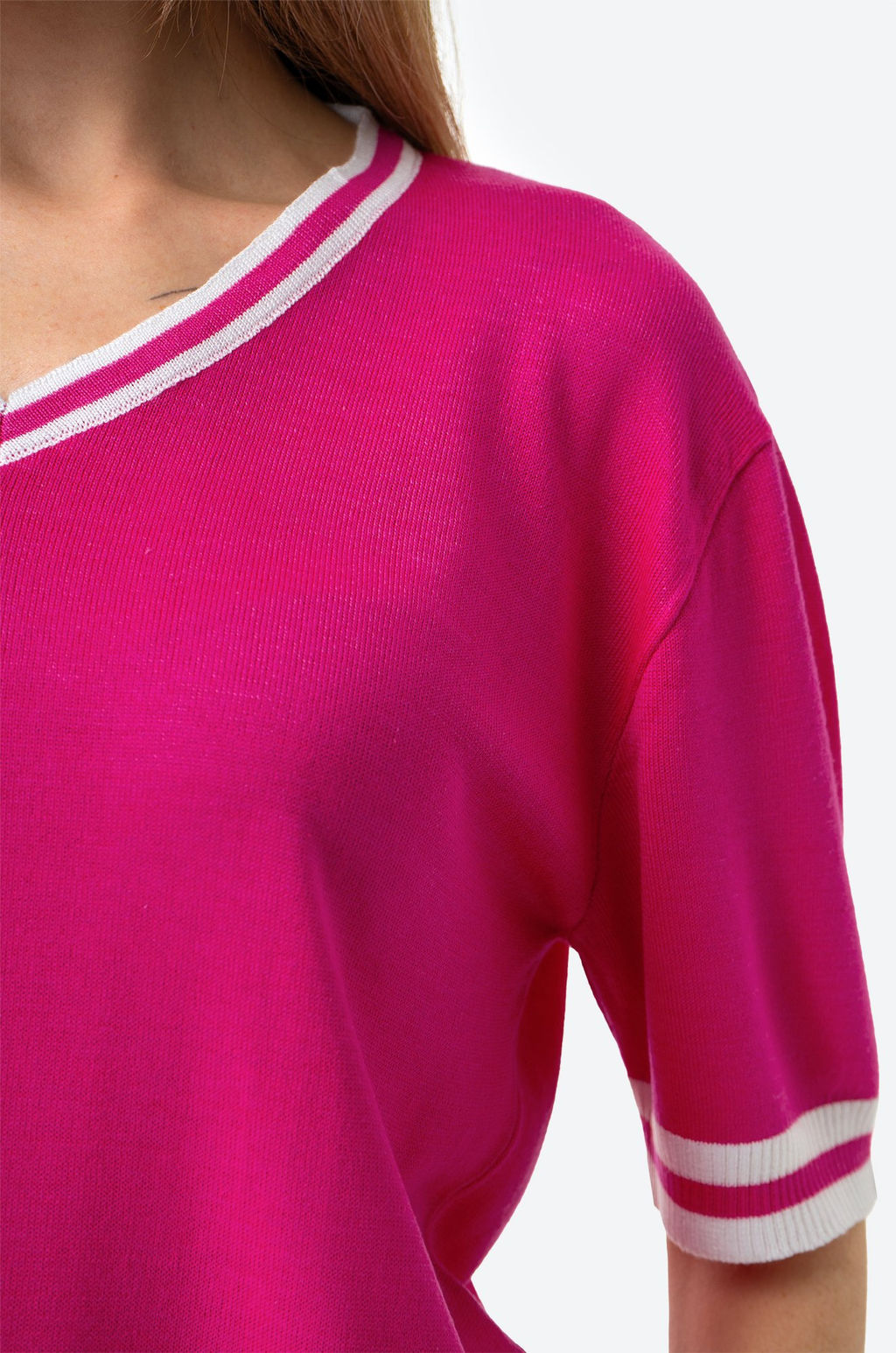 Женская футболка из вязаного трикотажа Happy Fox  фото 24