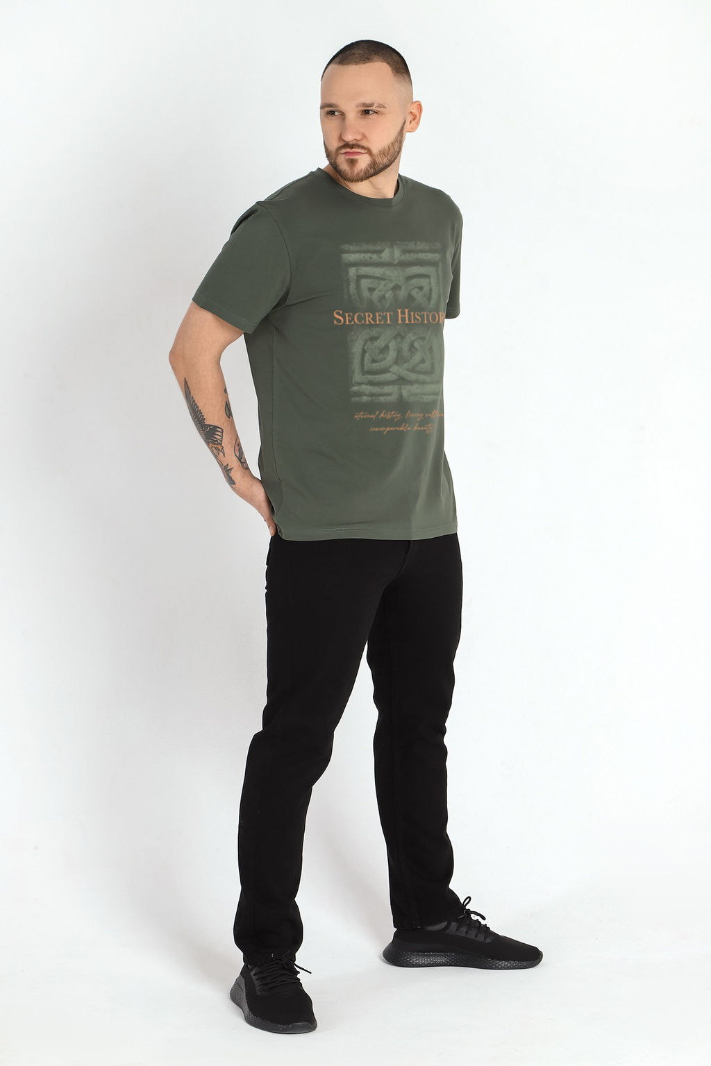 VIOTEX Фуфайка (футболка) мужская Клаб-6У из хлопка с лайкрой - Виотекс фото 7