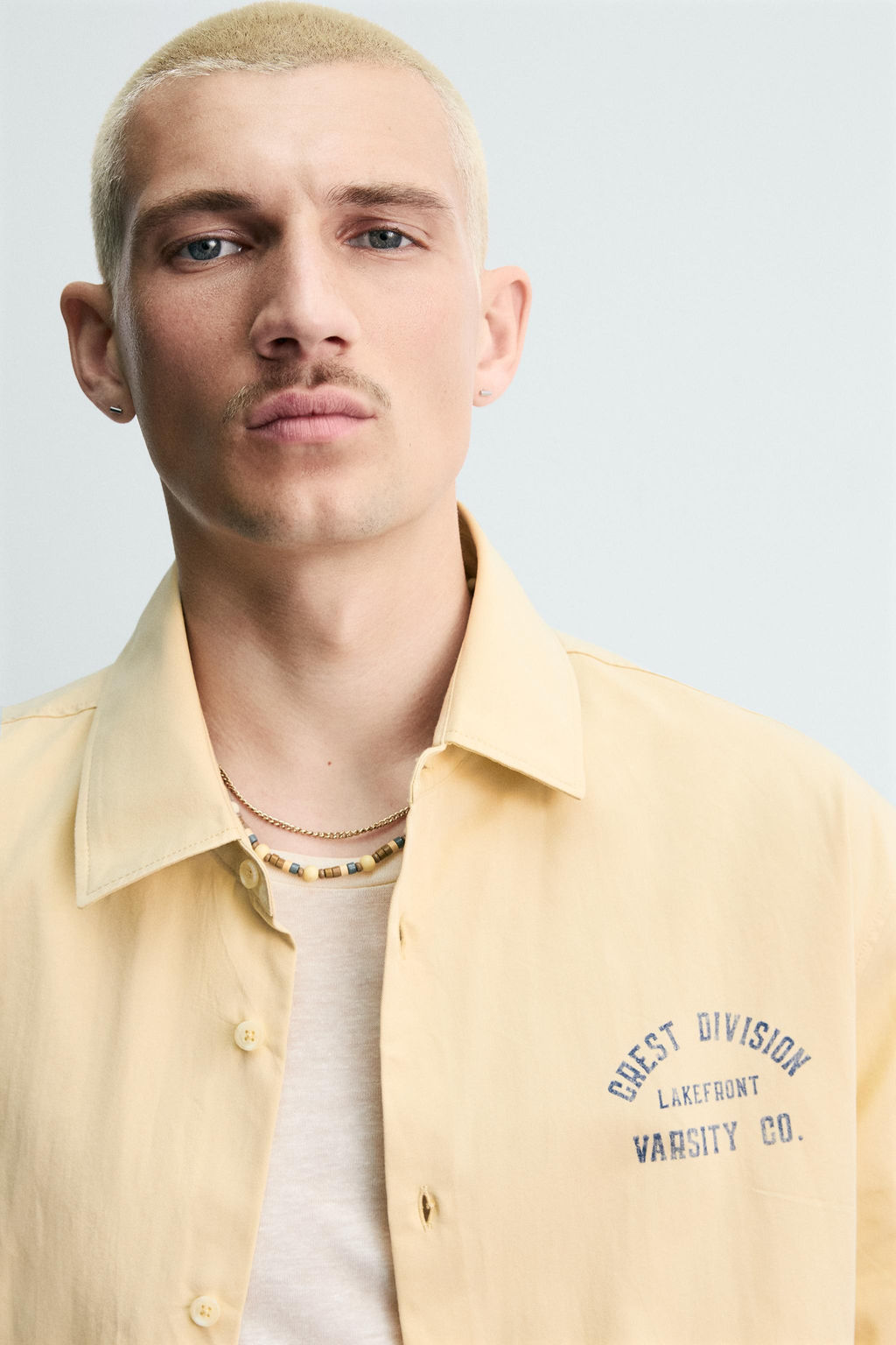 CAMISA BOXY FIT TEXTOS ESTAMPADOS / Arena - Zara фото 6