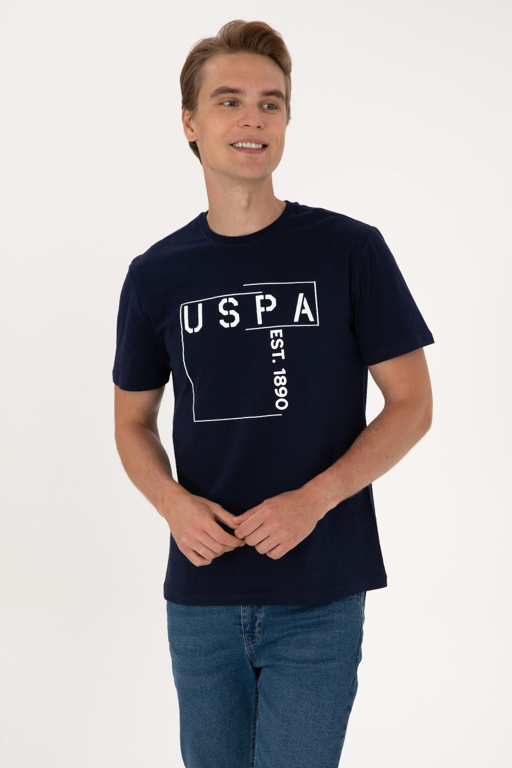 Erkek Lacivert Ti__rt - U.s. polo assn фото 3