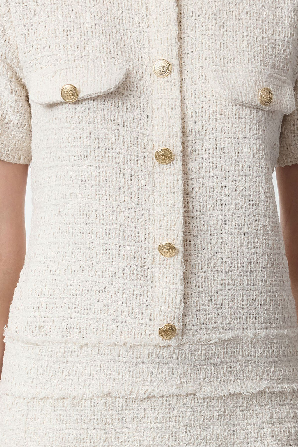 TRENDYOLMILLA Lacivert A Kesim Dugme Detayl? Mini Tuvit Dokuma Elbise TWOAW25EL00168  фото 8