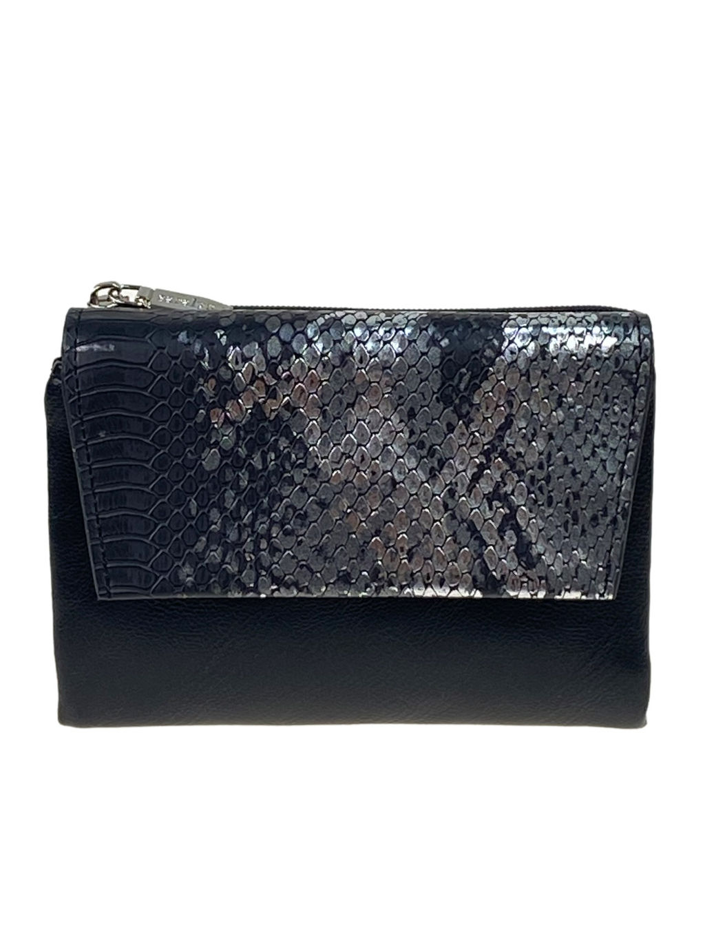 Женский кошелек с фермуаром из натуральной кожи, мультицвет - Greta фото 41