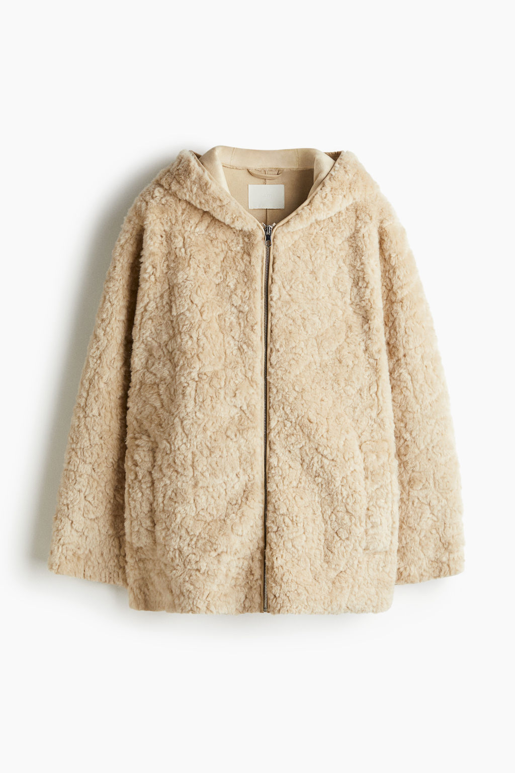 Chaqueta de borreguito con capucha - H&m фото 2