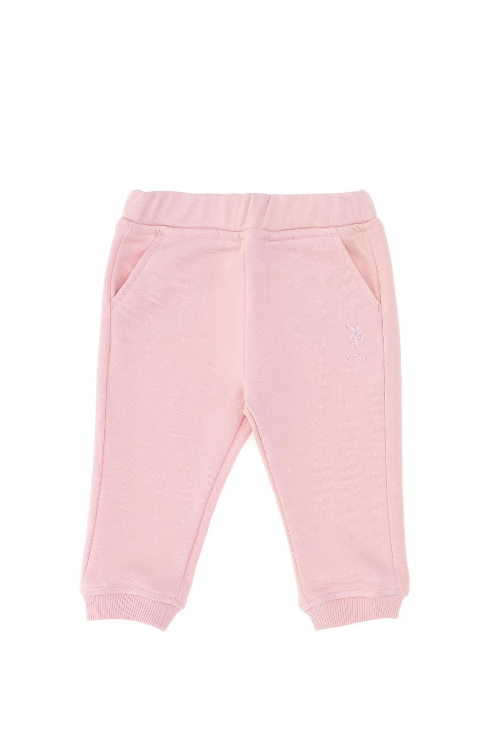 Пыльно-розовые спортивные штаны для девочек Неожиданная скидка в корзине - U.s. polo assn фото 3