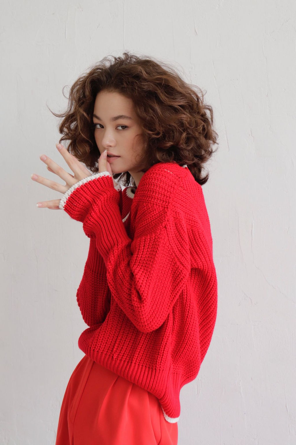 9823 Пуловер красный - Martichelli фото 17