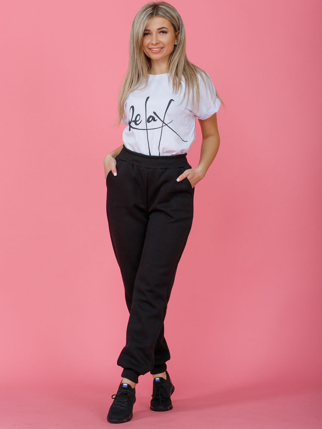 838 Брюки "Черный"