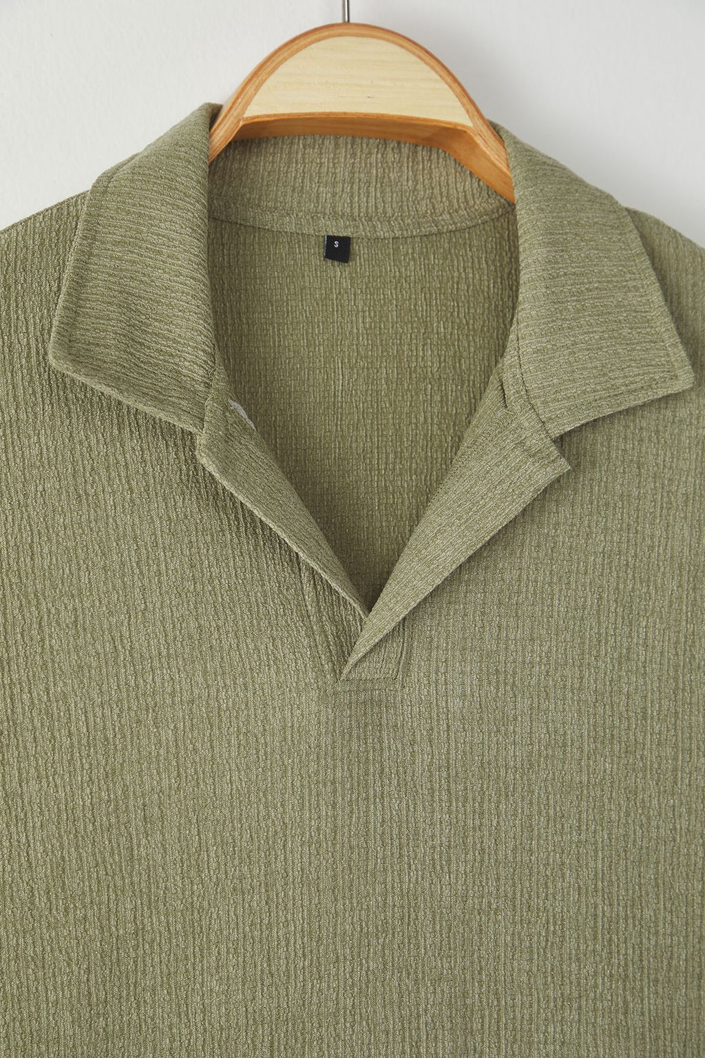 TRENDYOL MAN Mint Oversize Polo Yaka Duz Polo Yaka T-shirt TMNSS25PO00045 - Trendyolmilla фото 9