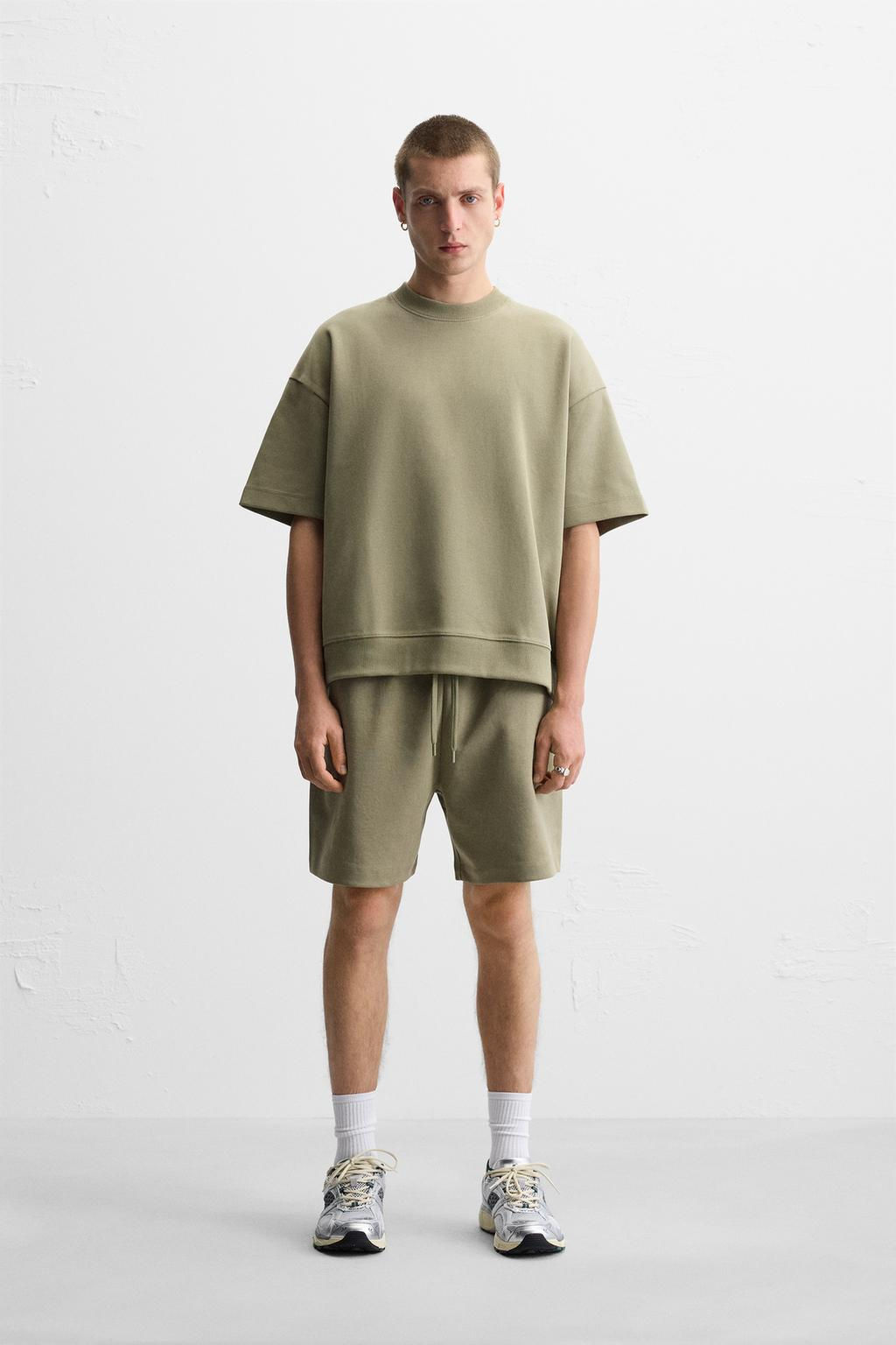 INTERLOCK TEXTURED SWEATSHIRT - Zara фото 25