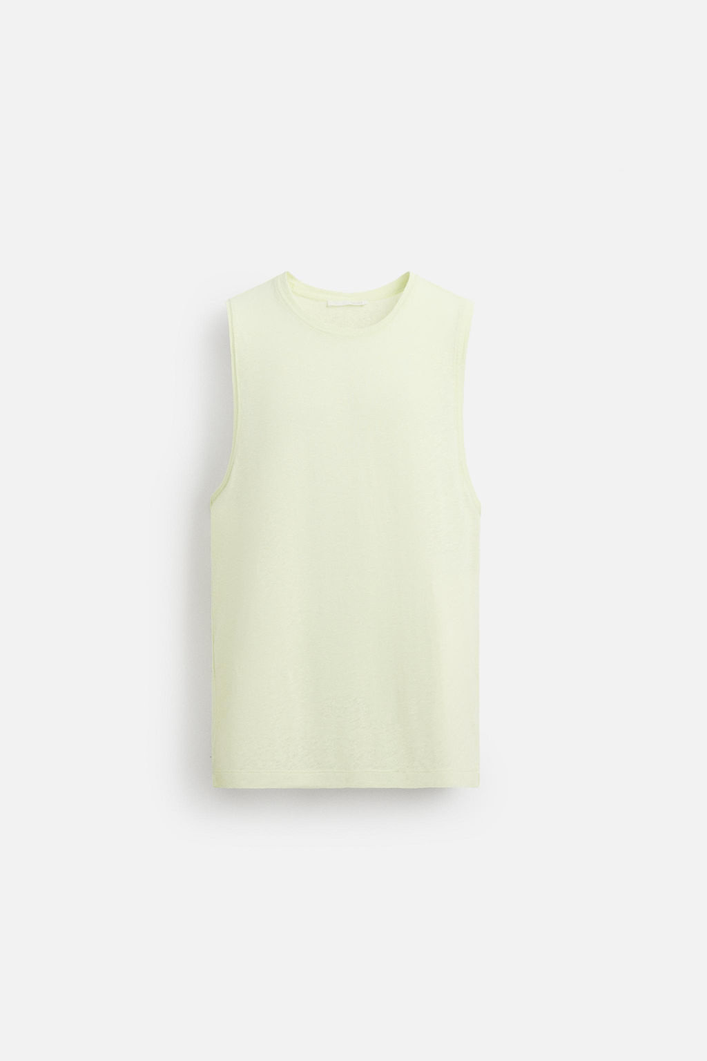 VISCOSE-LINEN TANK TOP - Zara фото 7