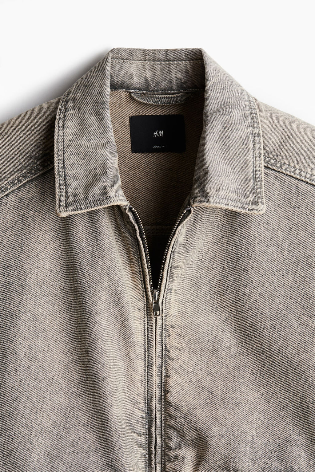 Cazadora worker en denim Loose Fit - H&m фото 6