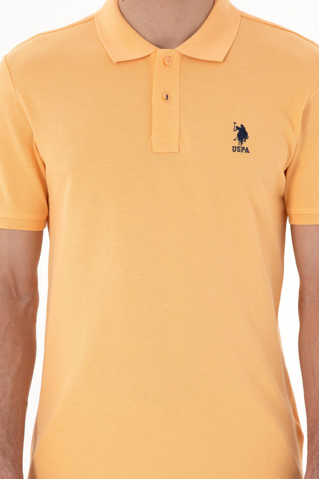 Erkek Slim Fit Polo Yaka A__k Mavi Basic Ti__rt Sepette S_rpriz _ndirim - U.s. polo assn фото 6