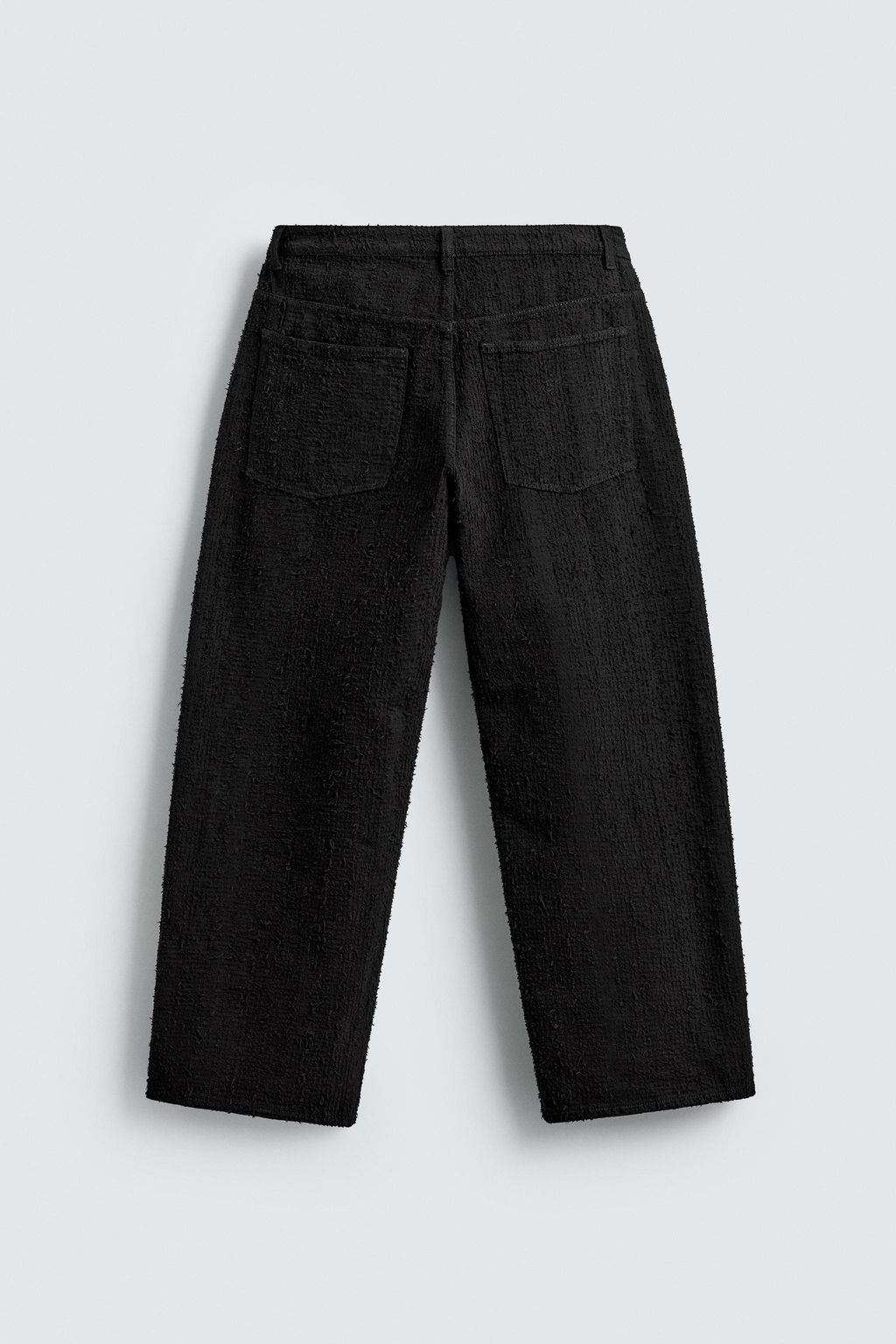 RELAXED FIT JEANS TEXTURE - Zara фото 8