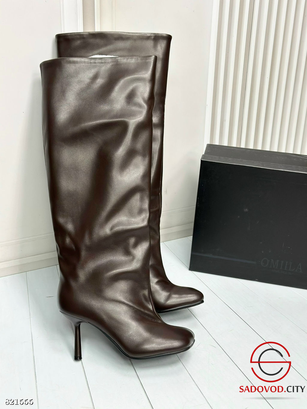 Сапоги женские на каблуке - Bruno фото 4