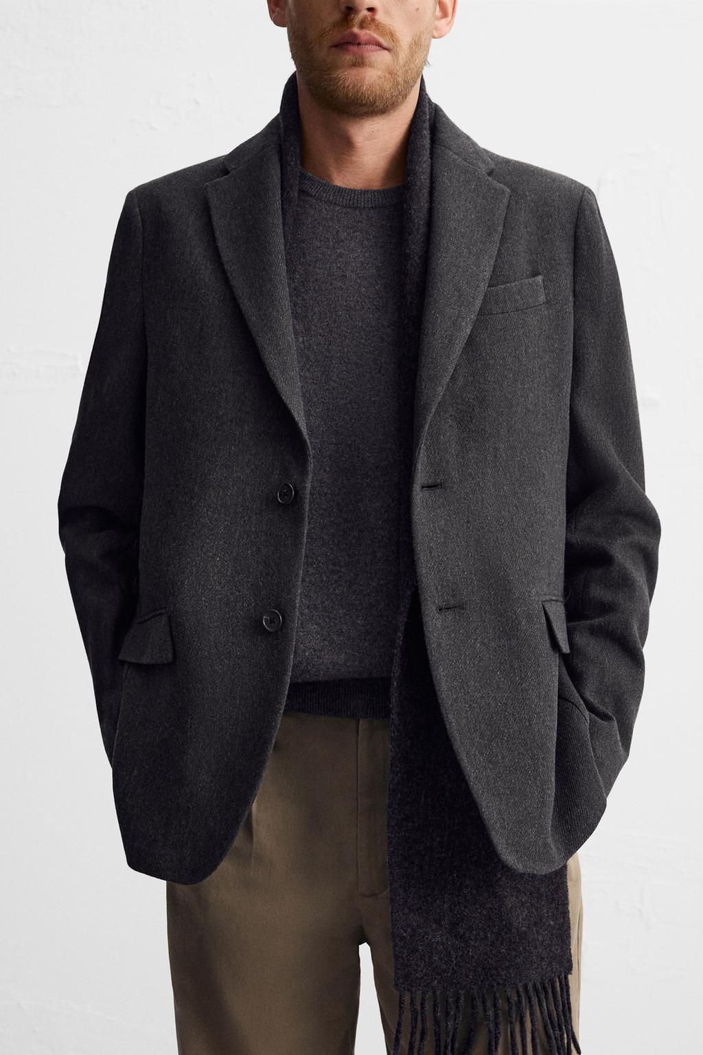 FLANNEL BLAZER - Zara фото 5