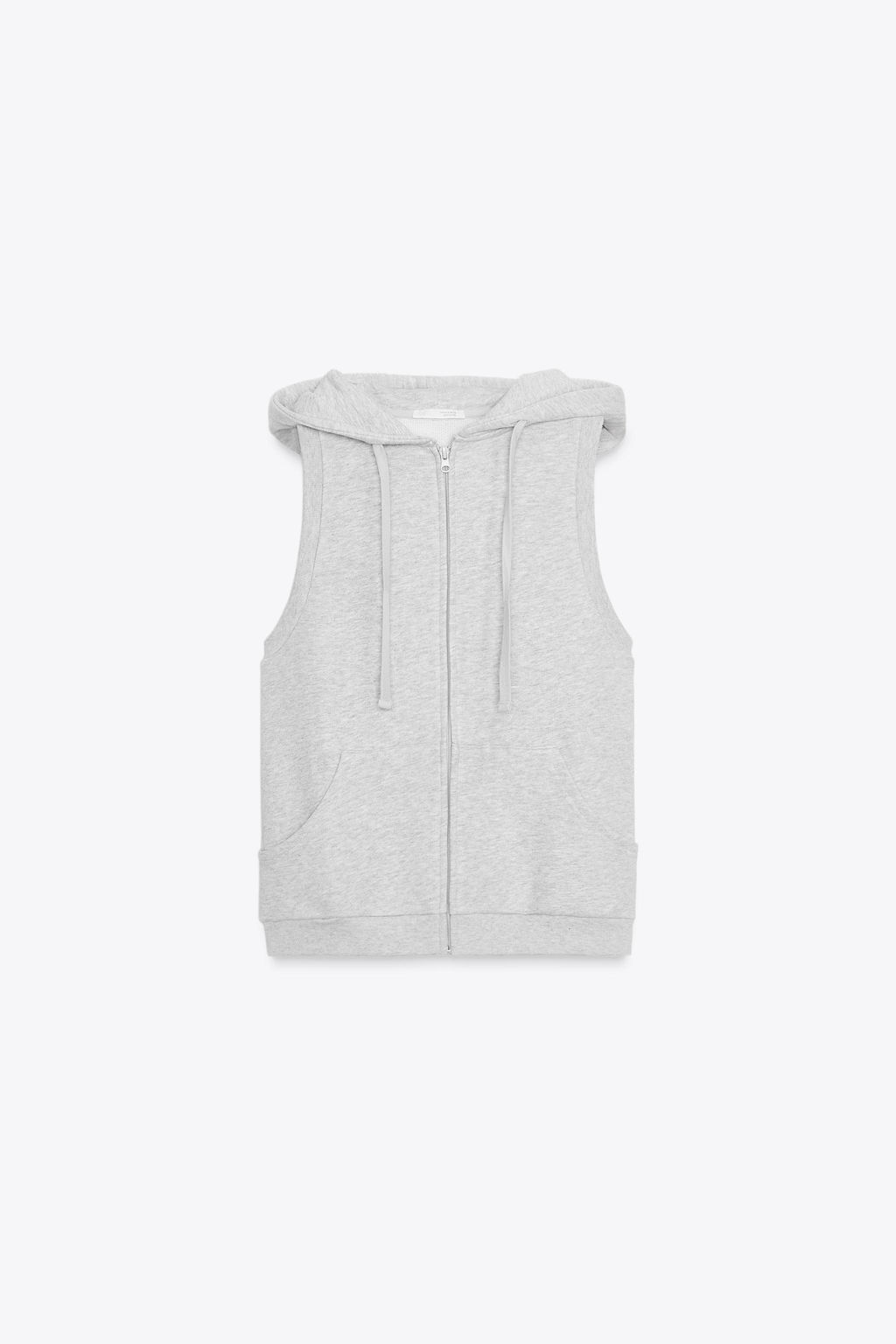 FLEECE HOODED GILET - Zara фото 10