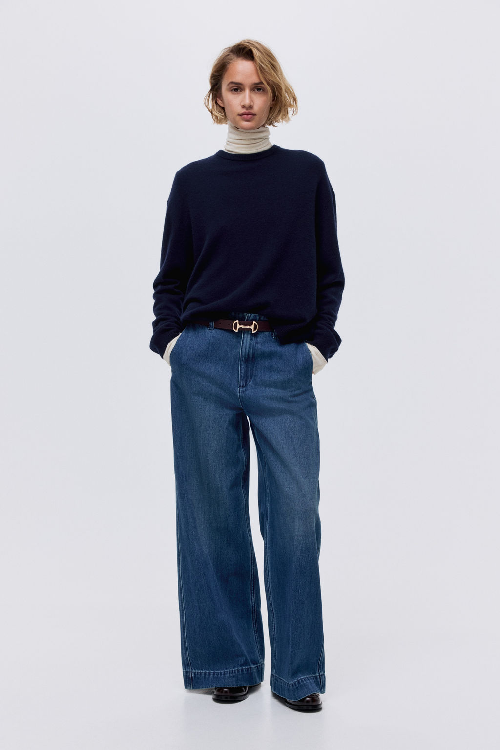 Wide High Jeans - H&m фото 5