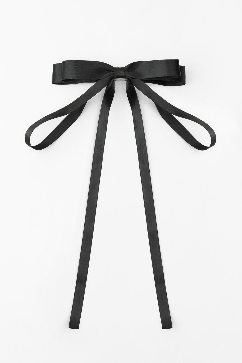 SATIN BOW HAIR CLIP - Zara фото 3