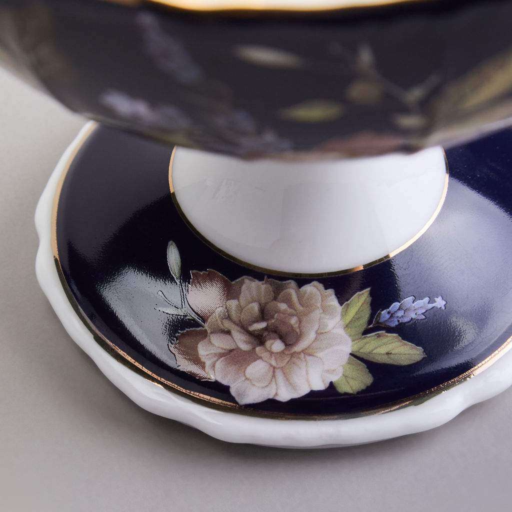 ВАЗА НА НОЖКЕ LEFARD КОБАЛЬТ 13*11 СМ  фото 2