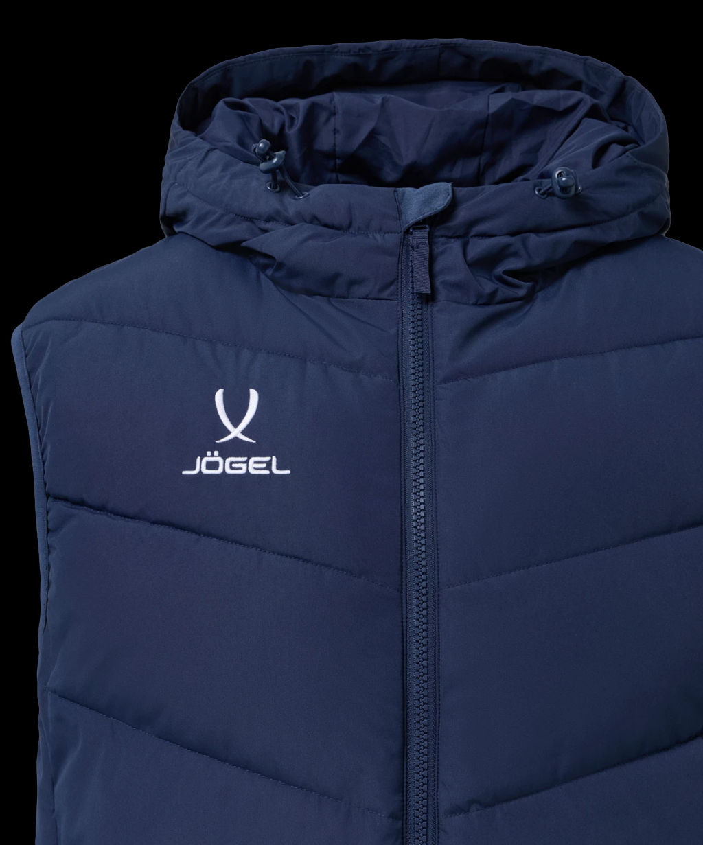 Жилет утепленный c капюшоном JOGEL ESSENTIAL PerFormPROOF Padded Hooded Vest, темно-синий, детский  фото 6