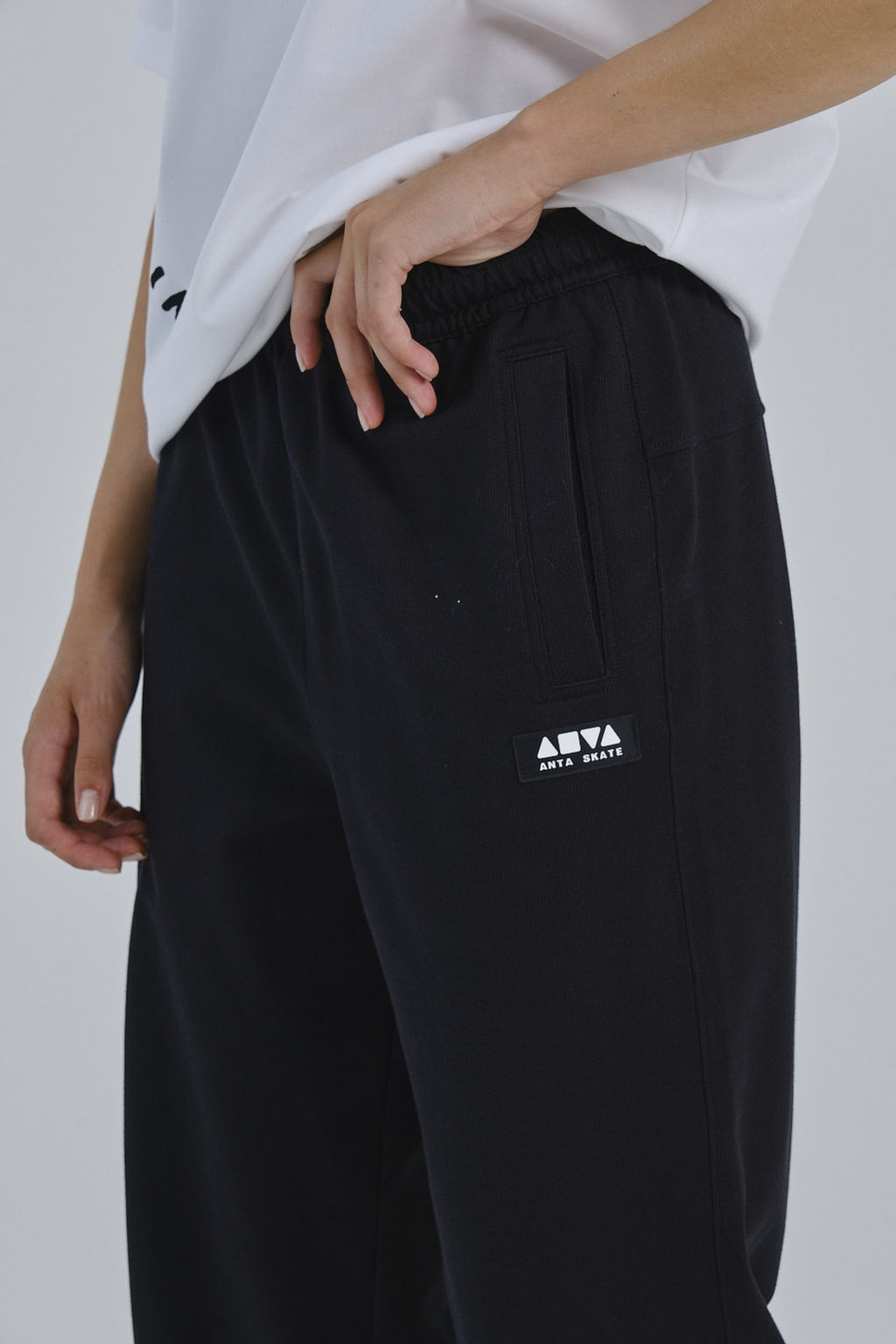 Брюки трикотажные Черный