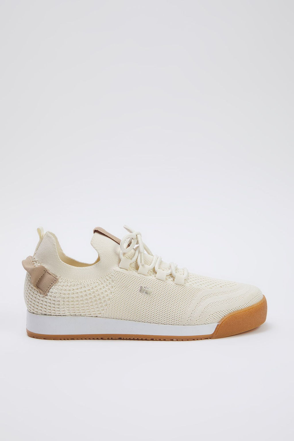 Trendyolmilla Shoes Bej Triko Erkek Bagc?kl? Yuruyus Spor Ayakkab? TAKSS25SN00017  фото 8