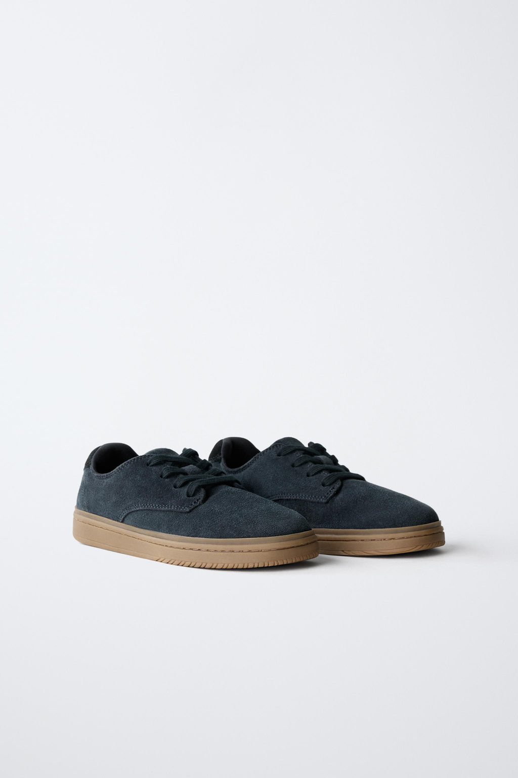 SPLIT SUEDE SPORTS DERBY SHOES - Zara фото 2