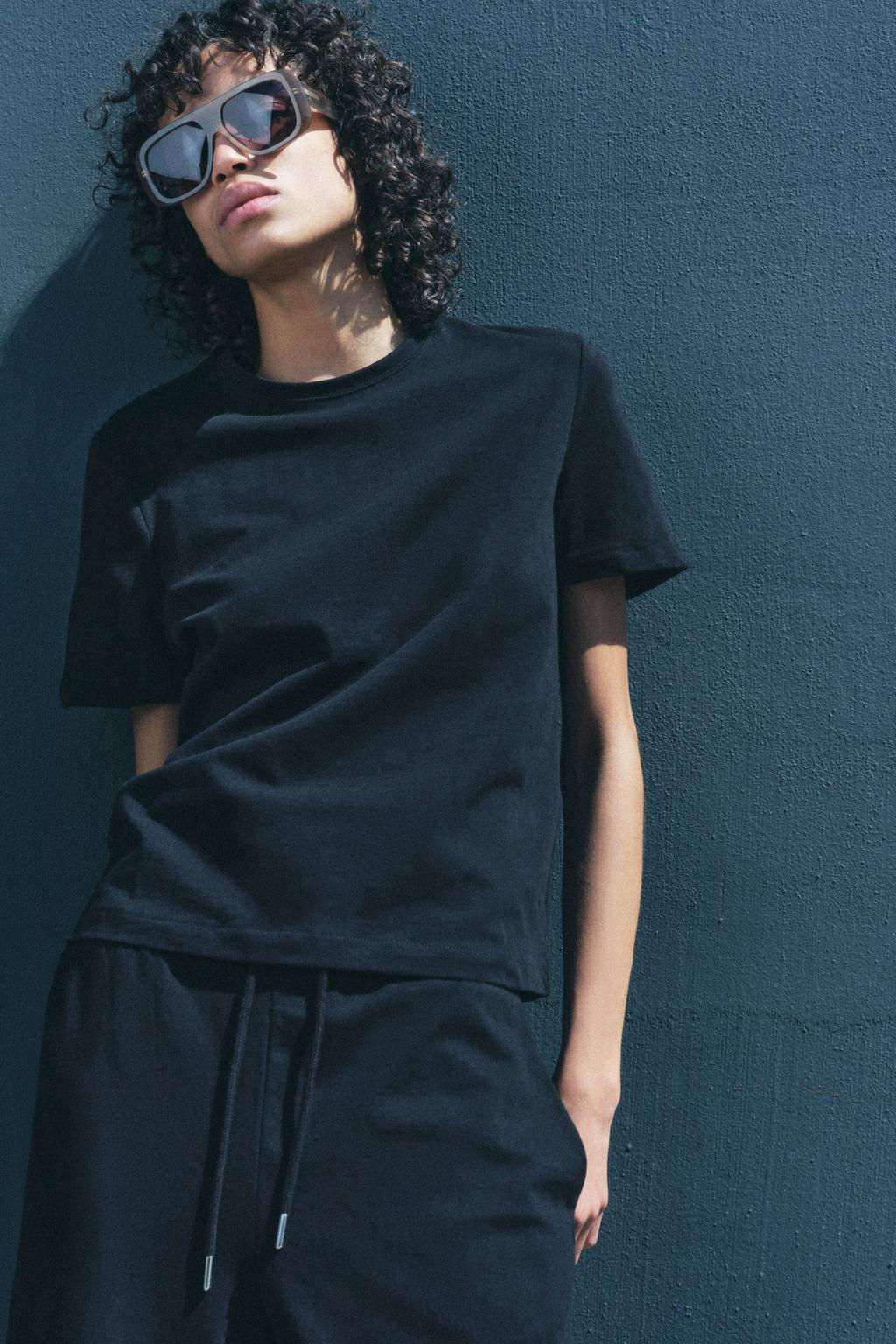 HEAVY COTTON T-SHIRT - Zara фото 51