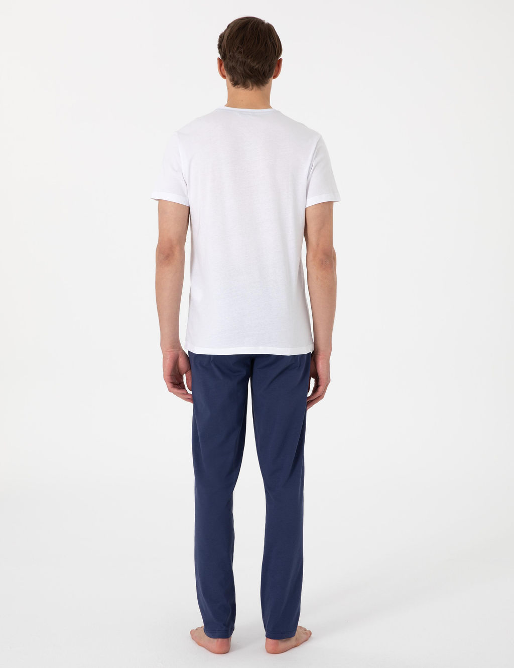 Beyaz K_sakol Pijama Tak_m_ - Pierre cardin фото 5