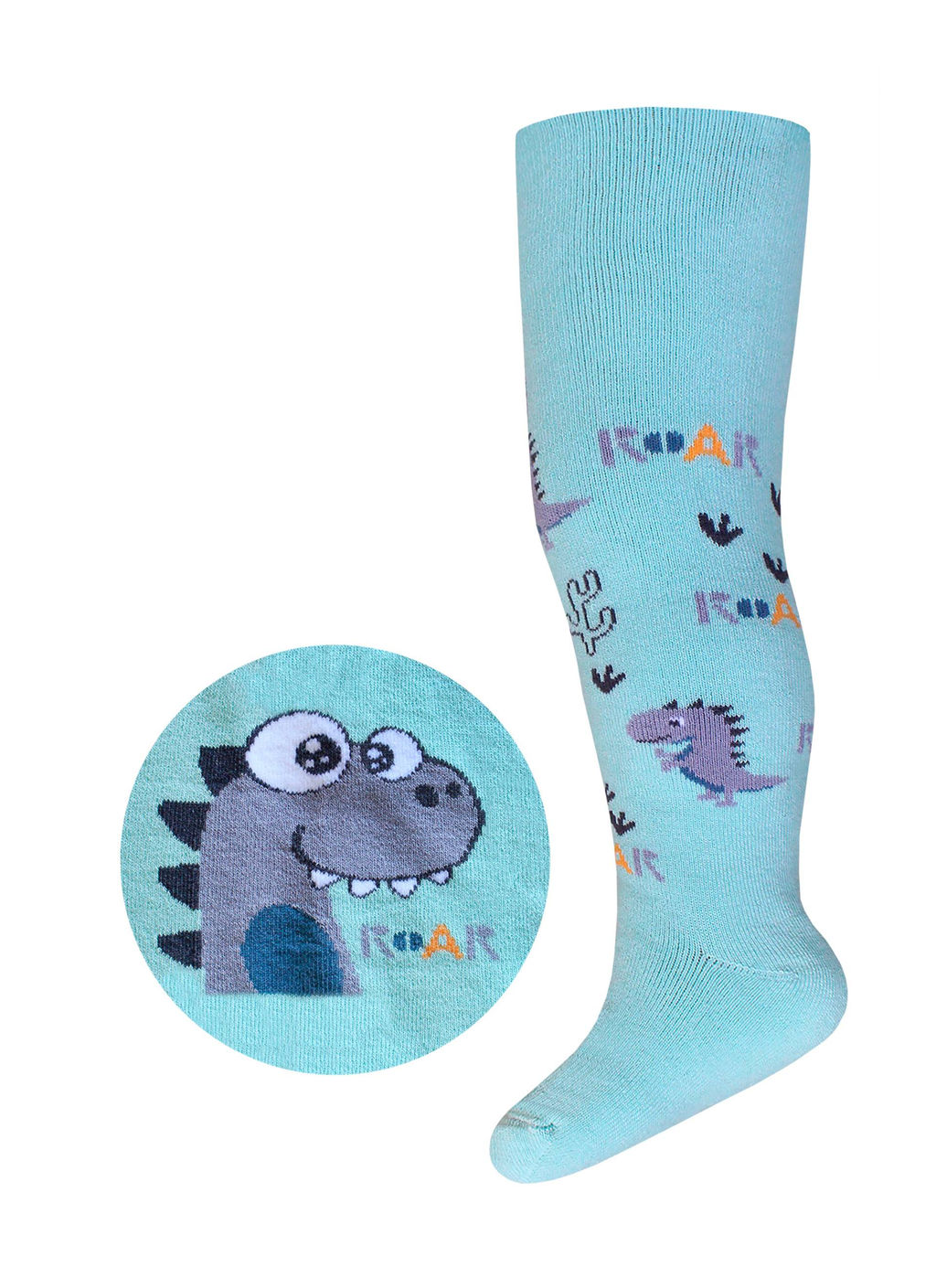 БРЕСТСКИЕ КОЛГОТКИ ДЕТСКИЕ 3265 BABY (рисунок) МЯТНЫЙ